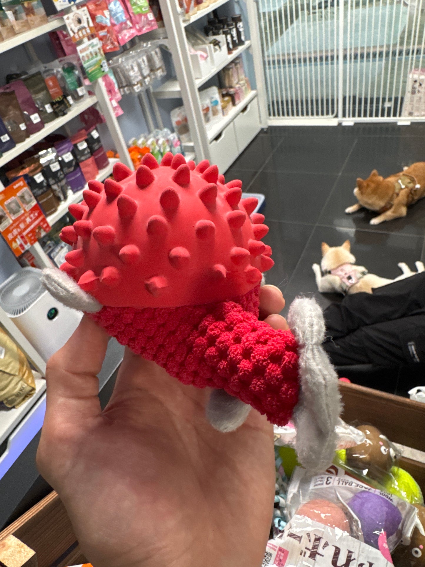 河豚狗玩具(17cm)