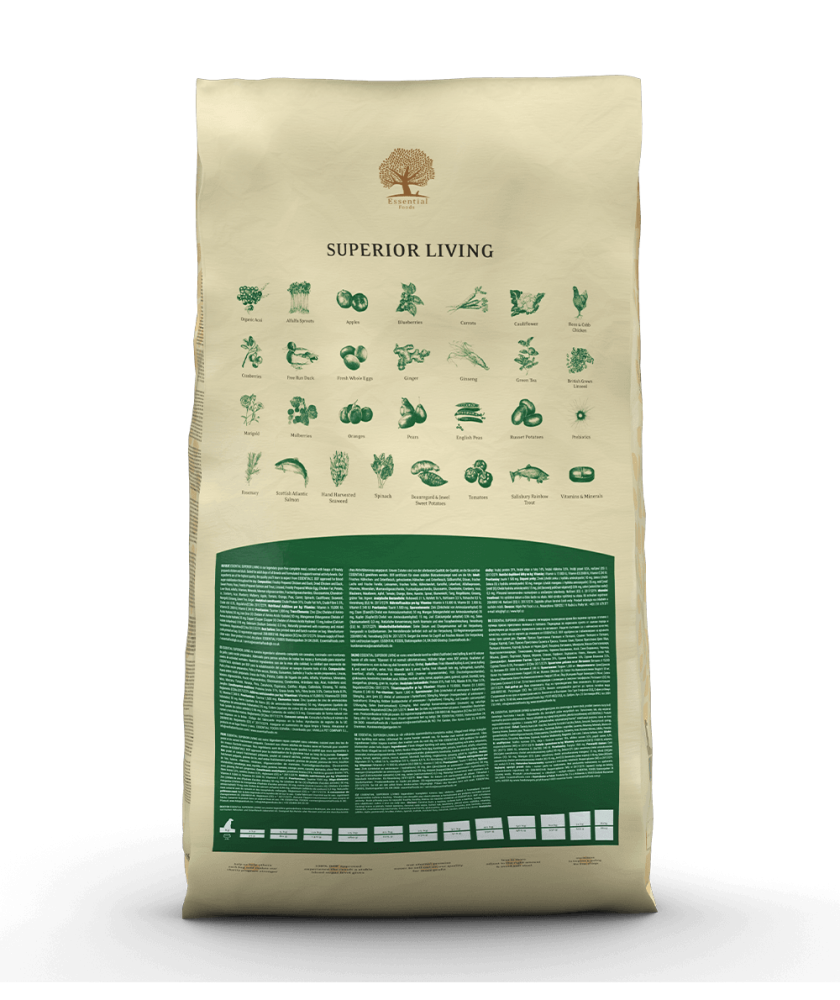 Essential - 完美品質生活 ( 大粒 ) 10KG - 適合任何成犬及挑食的狗狗