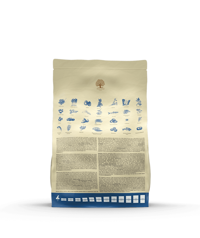Essential - 完美海洋生活 ( 小粒 ) 2.5 KG - 改善啞毛及皮膚痕癢狗狗首選
