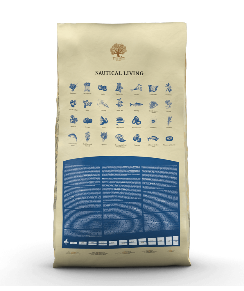 Essential - 完美海洋生活 ( 大粒 ) 10KG - 改善啞毛及皮膚痕癢狗狗首選