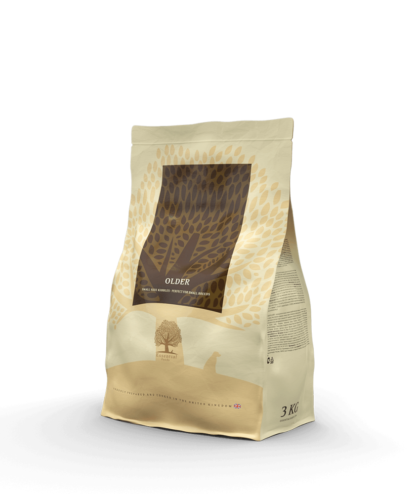 Essential - 長青 (小粒) 2.5 KG - 適合年長犬的美食