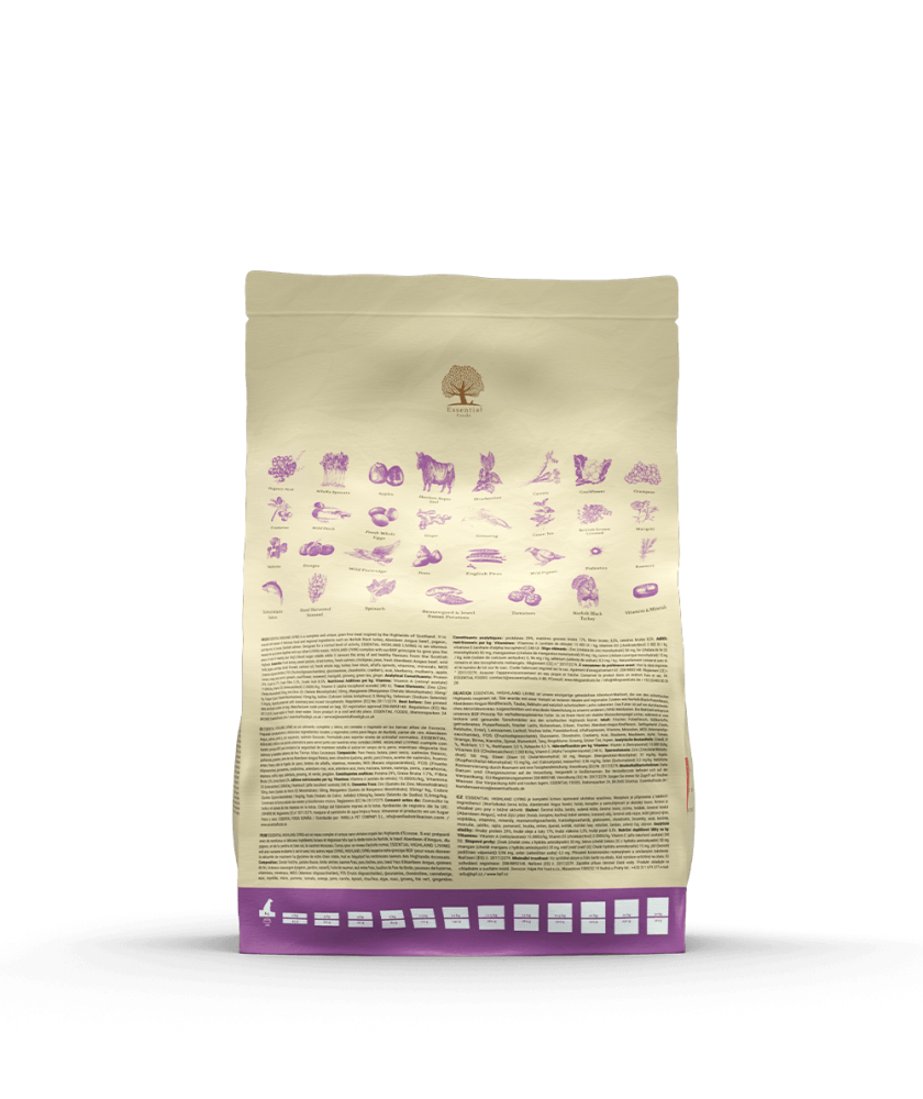 Essential - 完美高原生活 ( 小粒 ) 2.5 KG - 特別為對雞肉或土豆過敏的成犬而設