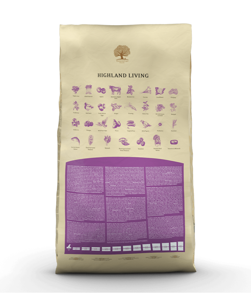 Essential - 完美高原生活 ( 大粒 ) 10KG - 特別為對雞肉或土豆過敏的成犬而設