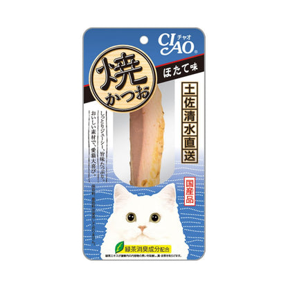 日本 CIAO - 三件組合 燒鰹魚 瑤柱味+昆布湯味+鰹魚節味