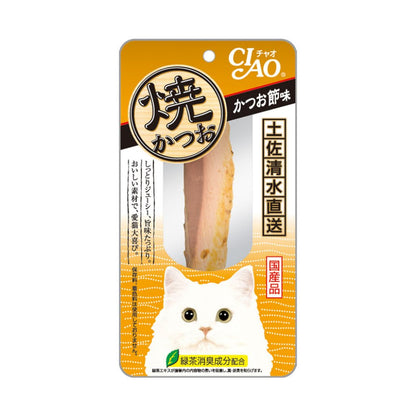 日本 CIAO - 三件組合 燒鰹魚 瑤柱味+昆布湯味+鰹魚節味