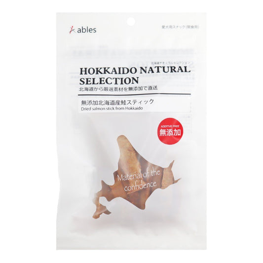 日本 Ables - [無添加] 北海道三文魚條 20g