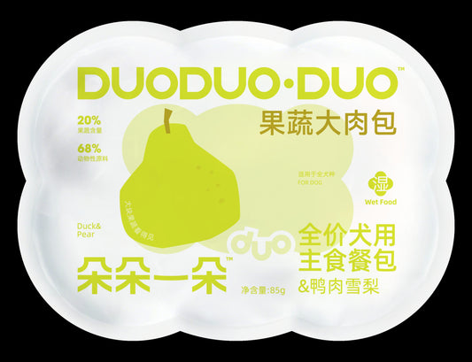 朵朵一朵   主食餐包 - 鴨肉雪梨 (狗用）