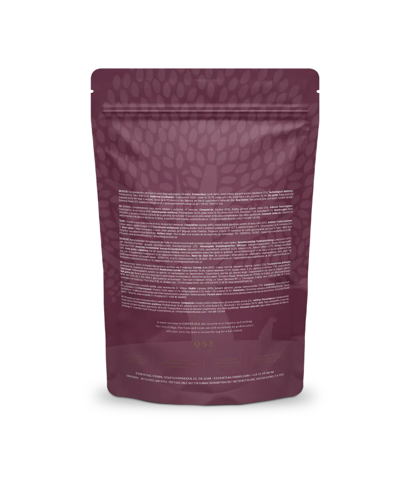Essenital - 極緻手工小食系列 - 優質風乾藍莓羊肉切片 (110g)