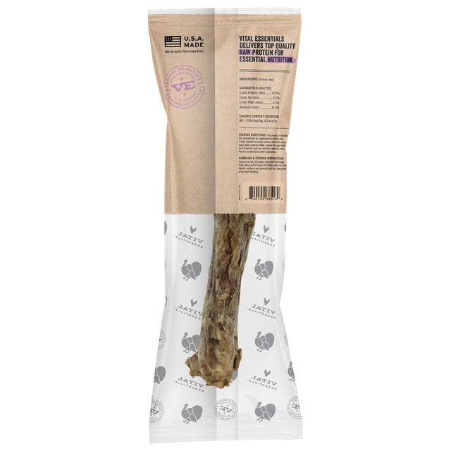 Vital Essentials - 凍乾潔牙零食 (火雞頸) 1.2oz