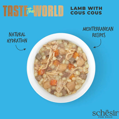 Schesir - Taste The World - 羊肉配雞湯狗主食罐 ( 150g )