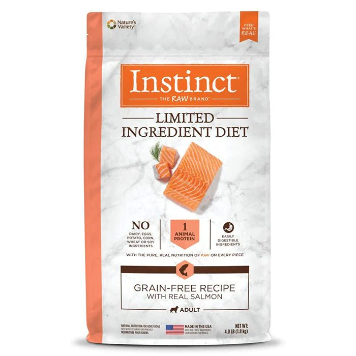 Instinct - 低敏低敏系列 (三文魚低敏成犬配方) 4 lbs / 20 lbs