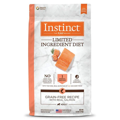 Instinct - 低敏低敏系列 (三文魚低敏成犬配方) 4 lbs / 20 lbs