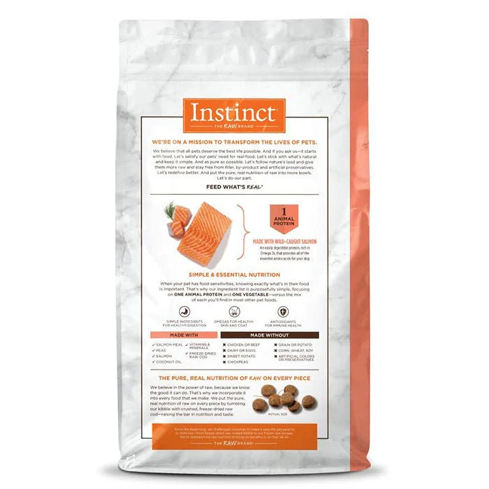 Instinct - 低敏低敏系列 (三文魚低敏成犬配方) 4 lbs / 20 lbs