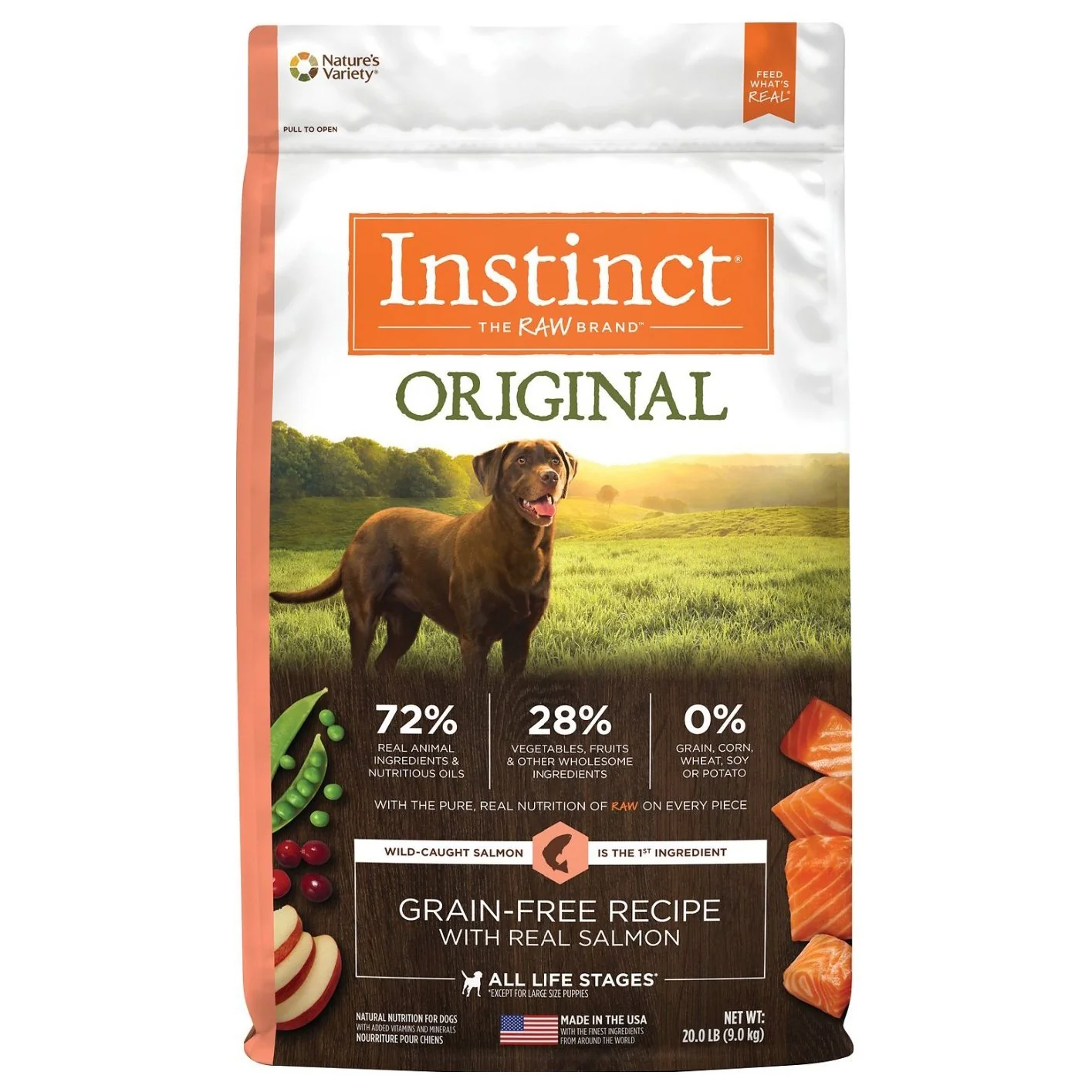 Instinct - 無穀物系列 (全犬三文魚) 20lbs