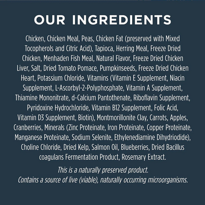 Instinct - rawboost NV 無穀物+凍乾生肉粒系列 (雞肉凍乾全犬配方) 4lbs / 21lbs