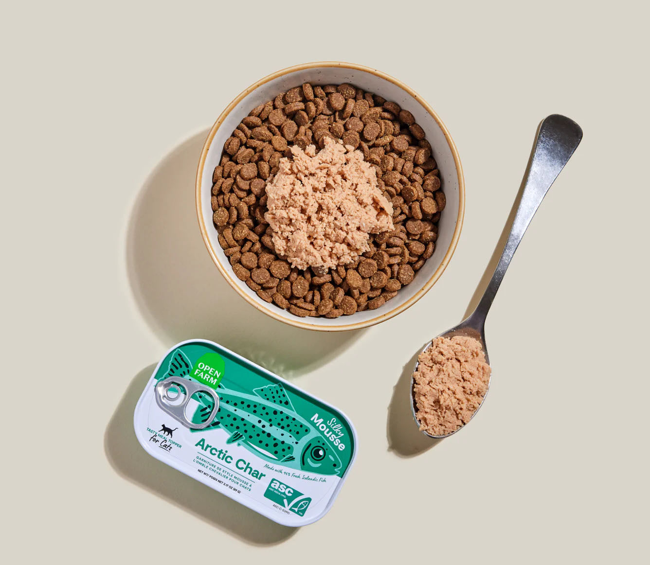 Open Farm - 滋咪糧伴北極紅點鮭慕斯 貓用糧伴罐頭 3.17oz