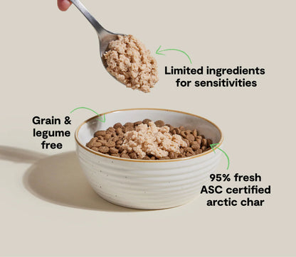 Open Farm - 滋咪糧伴北極紅點鮭慕斯 貓用糧伴罐頭 3.17oz