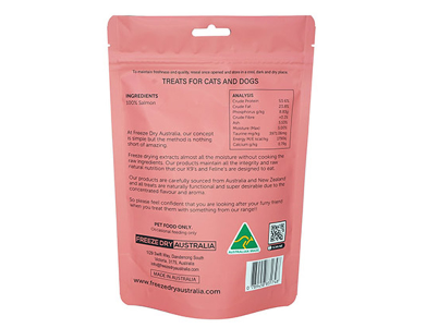 Freeze Dry - 三文魚鮫 100G