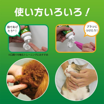 日本獅王  LION PET - PETKISS 寵物牙膏 ( 蘋果味 40g )