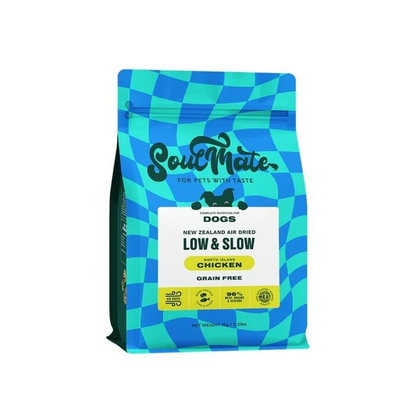 SoulMate - 靈魂伴侶 - 北島鮮雞肉配方 （LOW & SLOW 風乾狗糧） 30g / 500g / 1kg