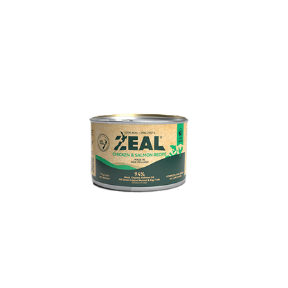 ZEAL - 無穀物鮮肉罐頭 - 雞肉+皇帝三文魚 170g (狗用)
