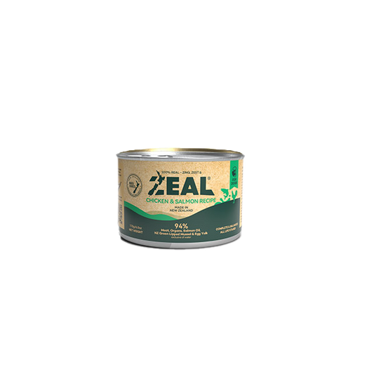 ZEAL - 無穀物鮮肉罐頭 - 雞肉+皇帝三文魚 170g (狗用)