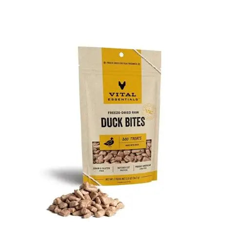 Vital Essentials - 凍乾小食 - 凍乾鴨肉粒 2oz (犬用)