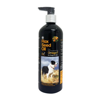 紐西蘭 Fourflax® - Omega UP 亞麻籽油＋沙棘植物果油 (貓狗適用) 500ml