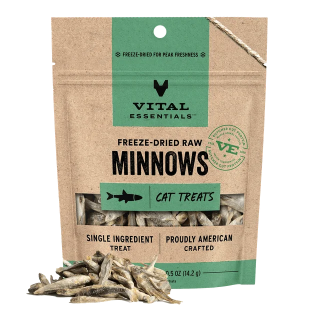 Vital Essentials - 凍乾小食 -  凍乾鯀魚 1oz (貓用)