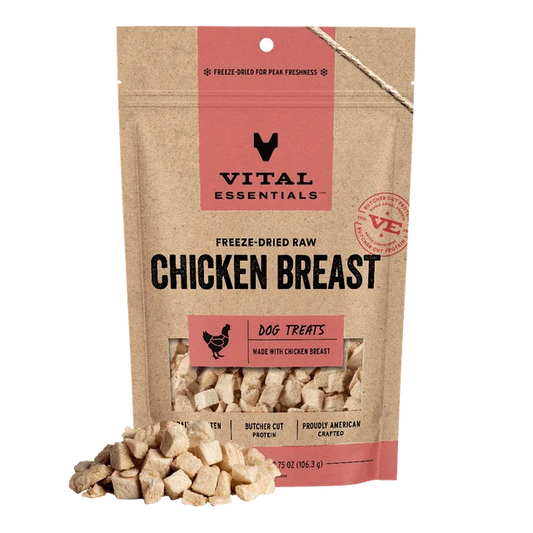 Vital Essentials - 凍乾小食 - 凍乾雞胸粒 2.1oz (犬用)
