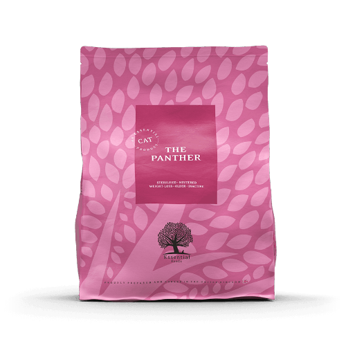 Essenital - 粉紅豹豹 1.5KG / 3 KG - 適合絕育/減肥和年長( 室內 / 不活動 )的貓貓（7 歲以上）