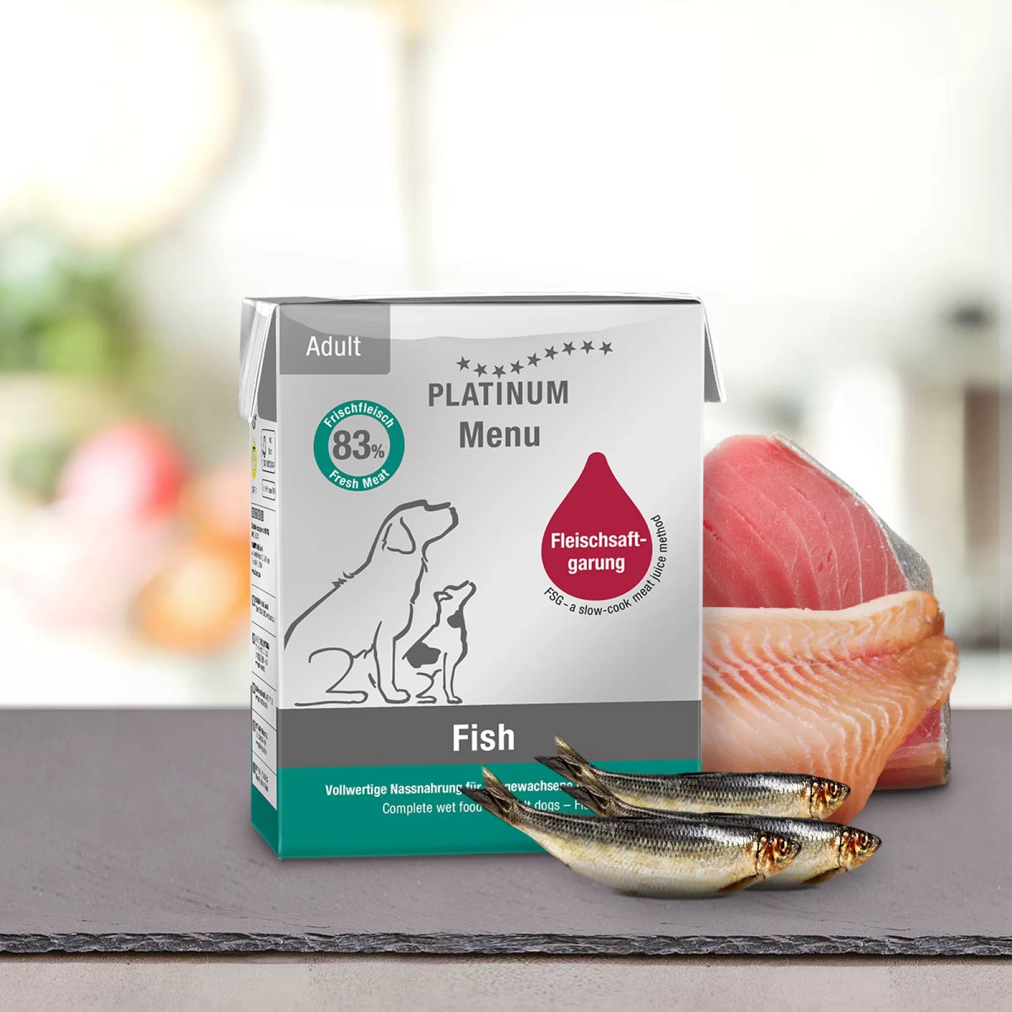PLATINUM - MENU 全魚濕糧成犬配方 ( 375g )