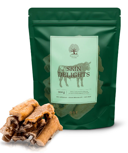 Essenital - 天然磨牙小食 - 牛皮乾 ( 200 g )